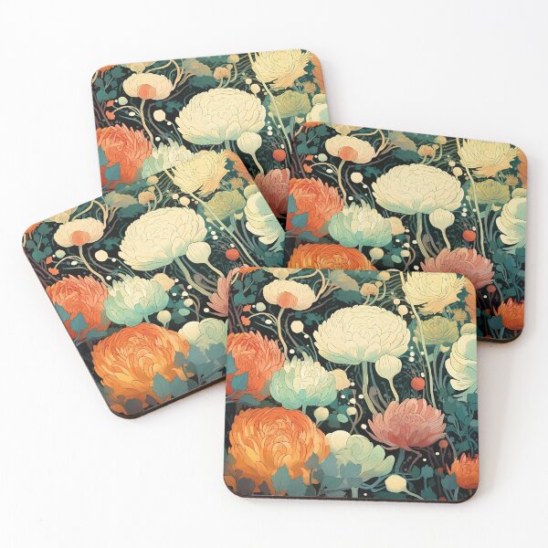 Item preview, Floral / Aquatic Pattern designed and sold by MTJ-Mushrooms.