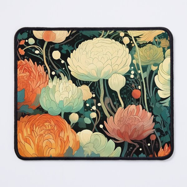 Item preview, Floral / Aquatic Pattern designed and sold by MTJ-Mushrooms.
