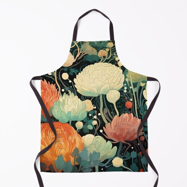 Aperçu de l'œuvre Floral / Aquatic Pattern créée et vendue par MTJ-Mushrooms.