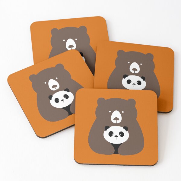 Item preview, Bear Hug | Bear x Panda designed and sold by scruffifyart.