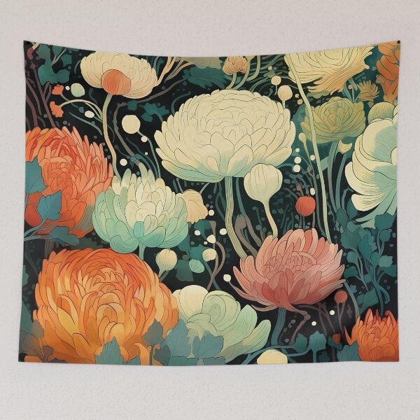 Item preview, Floral / Aquatic Pattern designed and sold by MTJ-Mushrooms.