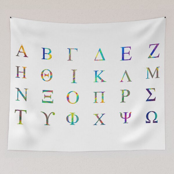 Item preview, Greek Letters designed and sold by Lil-Bit-Batty.