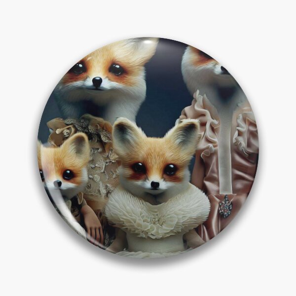 Item preview, Family Portrait of Cute Elegant Fashion Model  Foxes designed and sold by thematics.