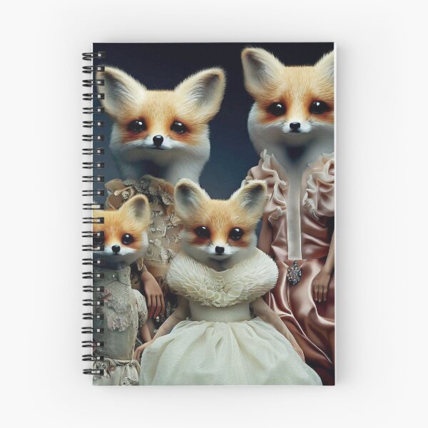 Item preview, Family Portrait of Cute Elegant Fashion Model  Foxes designed and sold by thematics.
