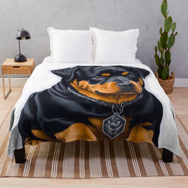 Item preview, Cute Rottweiler Cartoon designed and sold by KING TK.