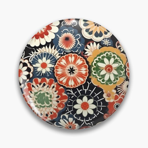 Artikelvorschau, Japanese Style Floral Pattern entworfen und verkauft von MTJ-Mushrooms.