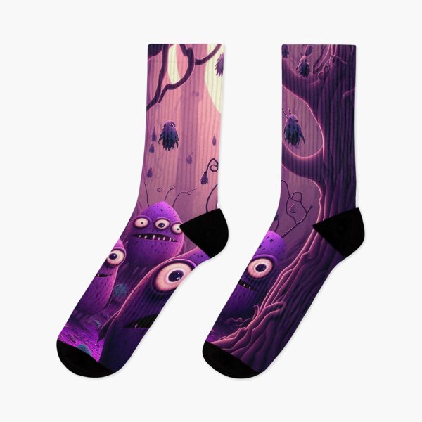 Item preview, Purple Forest Creatures designed and sold by ChaosBuffet.