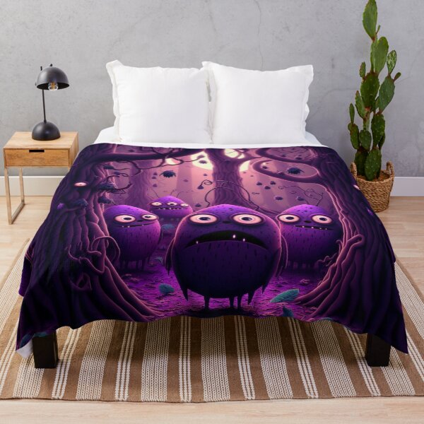 Item preview, Purple Forest Creatures designed and sold by ChaosBuffet.