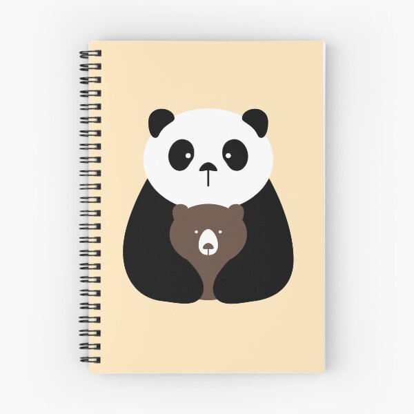 Aperçu de l'œuvre Câlin d'ours | Panda x Ours créée et vendue par scruffifyart.