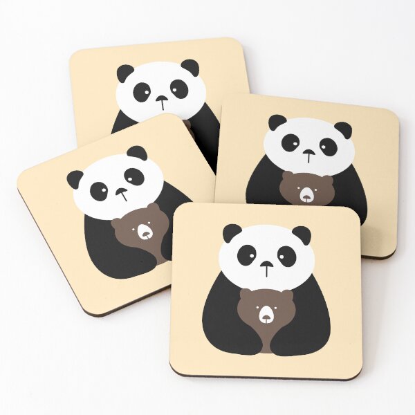 Item preview, Bear Hug | Panda x Bear designed and sold by scruffifyart.