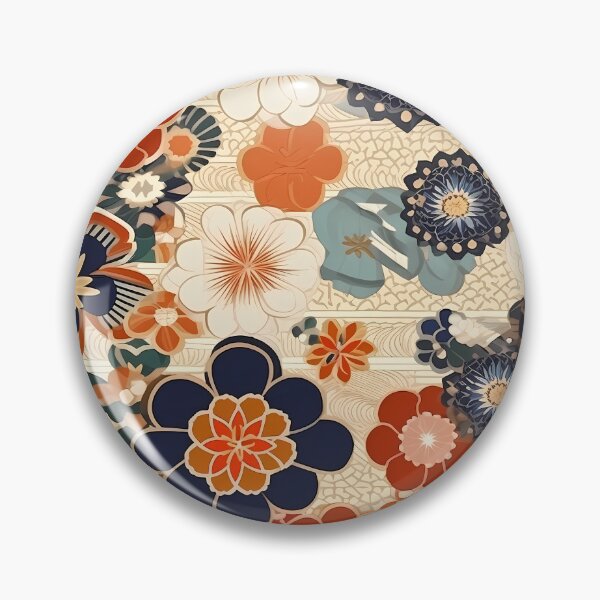 Artikelvorschau, Japanese Style Floral Pattern entworfen und verkauft von MTJ-Mushrooms.