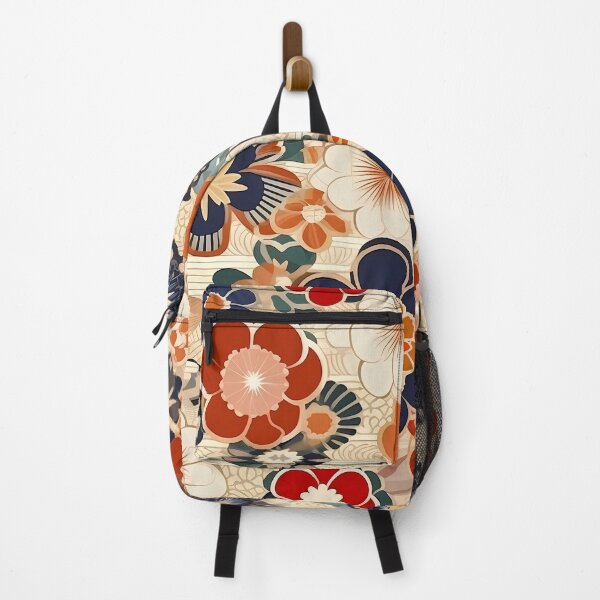 Item preview, Japanese Style Floral Pattern designed and sold by MTJ-Mushrooms.