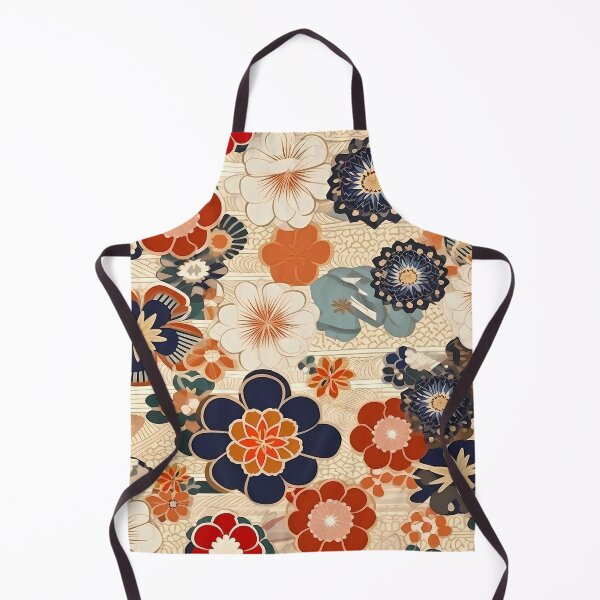 Aperçu de l'œuvre Japanese Style Floral Pattern créée et vendue par MTJ-Mushrooms.