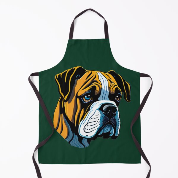 Item preview, boxer dog designed and sold by FaustusCreative.