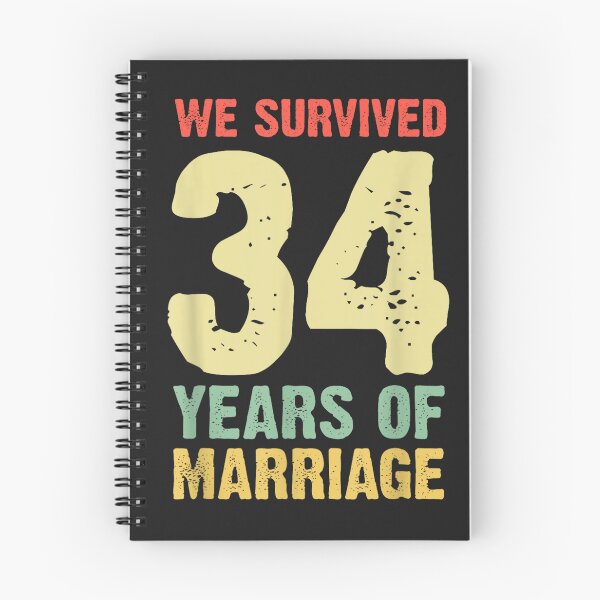 Item preview, funny Wedding shirt for couple 34th Wedding Anniversary tee designed and sold by Glitche-Shop.