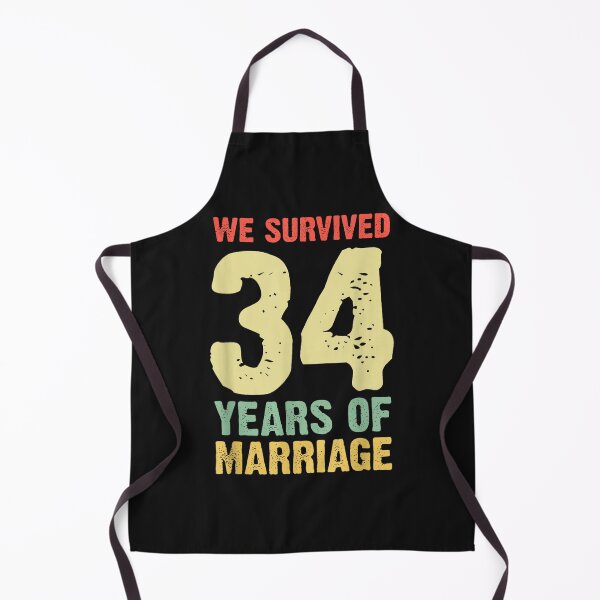 Item preview, funny Wedding shirt for couple 34th Wedding Anniversary tee designed and sold by Glitche-Shop.