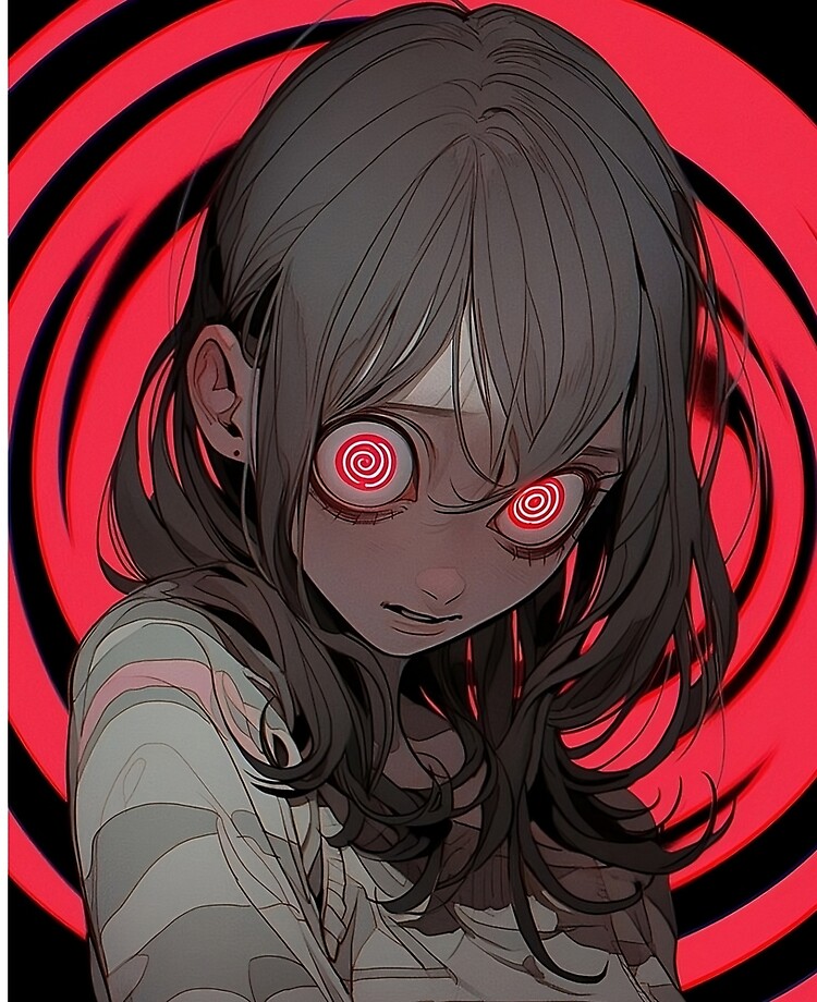 Close Up Of Darkened Eyes - Scary Anime Pfp Collection (@pfp) | Hero