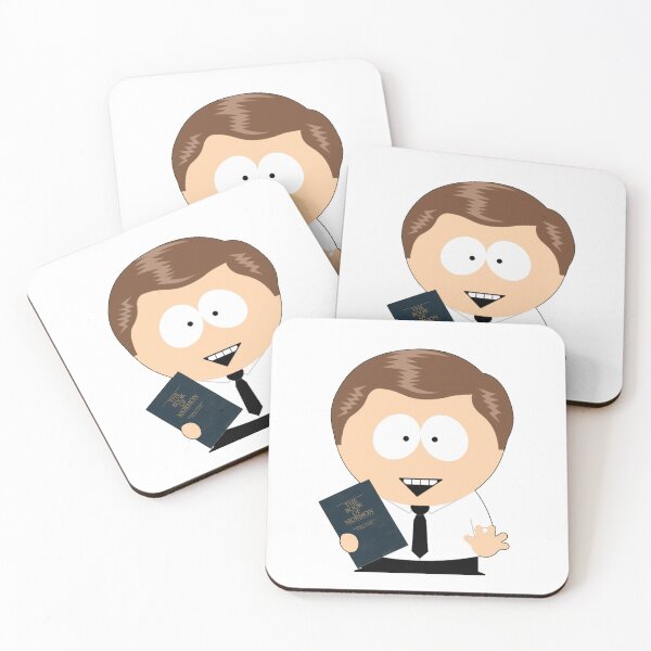 Item preview, South park style mormon kid designed and sold by MiaNotMaya.