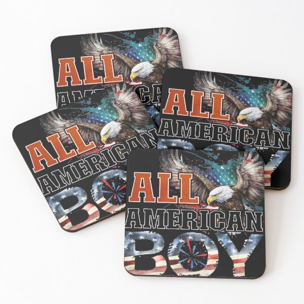 Item preview, All American Boy: 4th of July Eagle & Flag Design designed and sold by ElLocoMus.