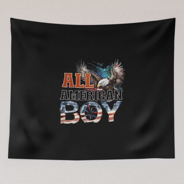 Item preview, All American Boy: 4th of July Eagle & Flag Design designed and sold by ElLocoMus.