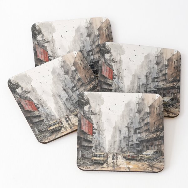 Item preview, ciudad en ruinas designed and sold by pixelpresso.