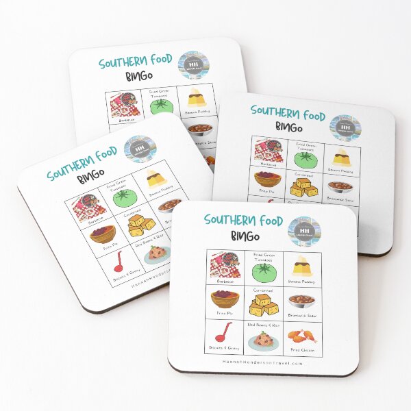 Item preview, Food Bingo Card - Southern Food Bingo designed and sold by HHLifestyleTrav.