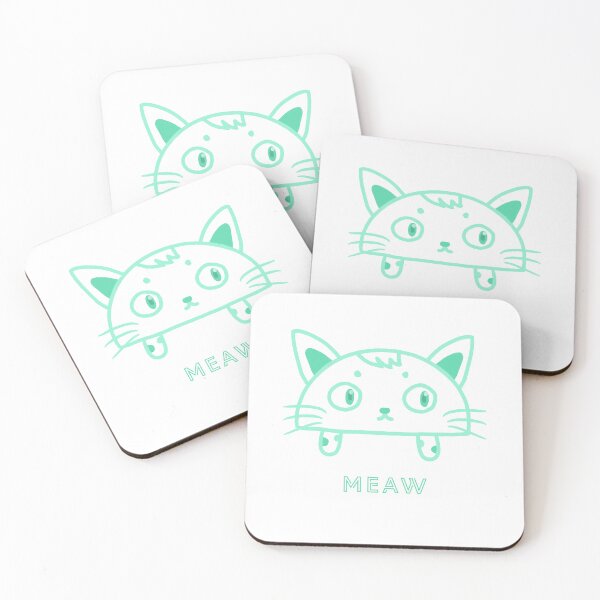 Item preview, Cute Mint Cat designed and sold by MintAccent.
