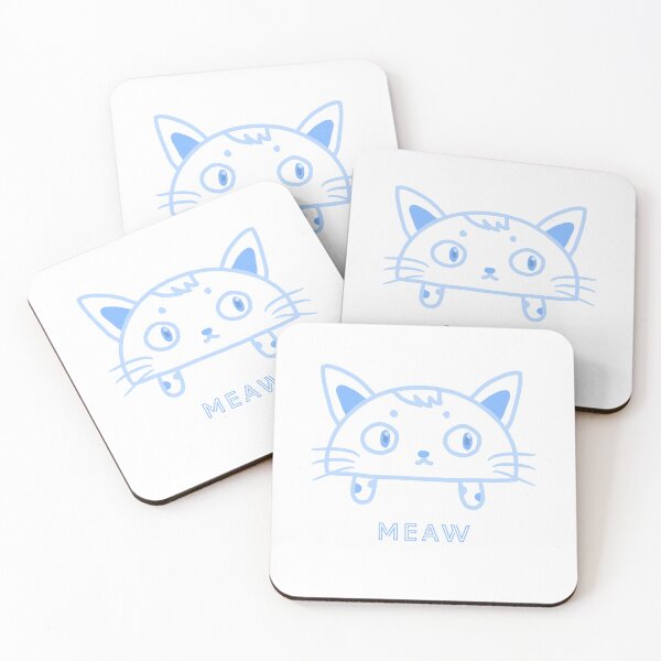 Item preview, Cute Blue Cat designed and sold by MintAccent.