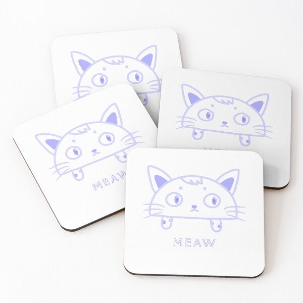 Item preview, Cute Purple Cat designed and sold by MintAccent.