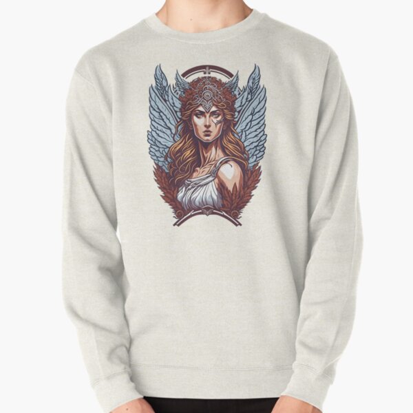 Athena - Greek Mythology Goddess Pullover Sweatshirt