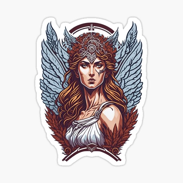 Artikel-Vorschau von Athene – Göttin der griechischen Mythologie, designt und verkauft von TheBuzzly ART.