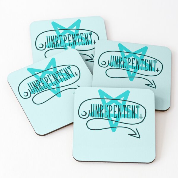 Item preview, Unrepentent. but blue designed and sold by adhomnomnomnom.