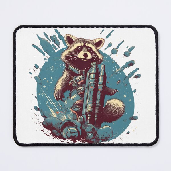 Item preview, Rocket Racoon Cute Space Racoon designed and sold by CraftMiller.