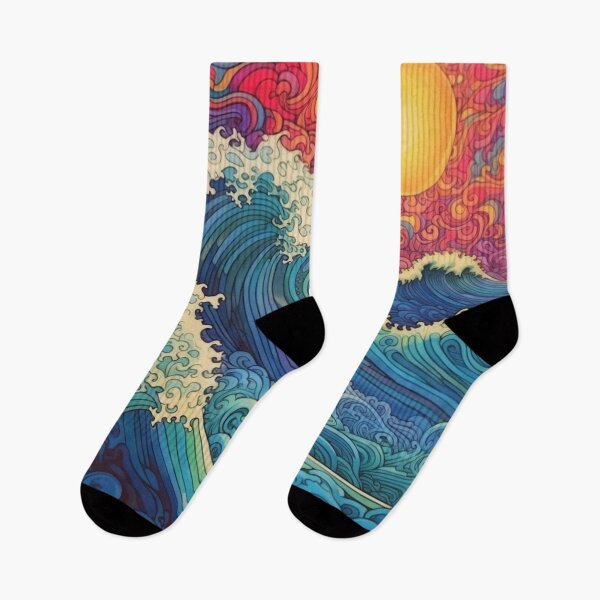 Item preview, Abstract Ocean Waves Pattern designed and sold by Desfix.