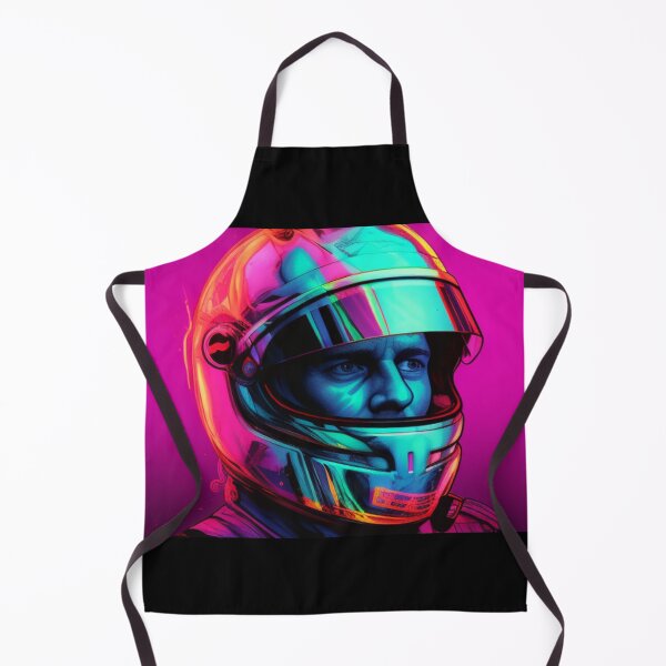 Item preview, Dynamic Neon Formula One Driver: Embrace the Electrifying Spirit of High-Speed Mastery designed and sold by RIAiCreations.