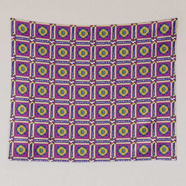 Item preview, Crocheted grandmother's squares. Abstraction. designed and sold by Natalia-Vlad.