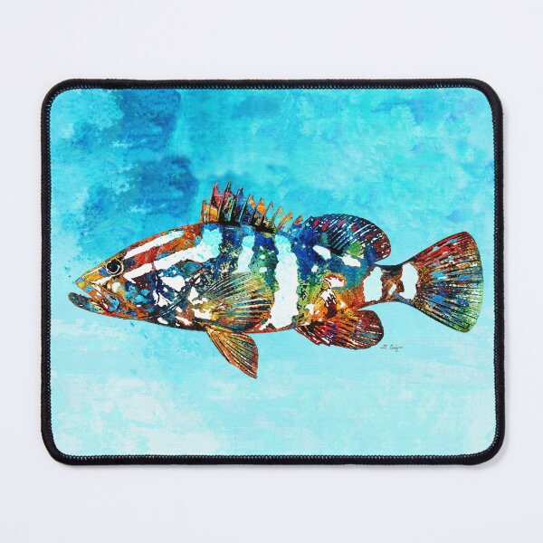 Item preview, Colorful Fish Art Fishy Beach Fun designed and sold by Sharon Cummings Art.