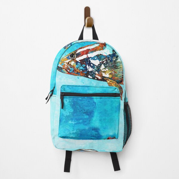 Item preview, Colorful Fish Art Fishy Beach Fun designed and sold by Sharon Cummings Art.