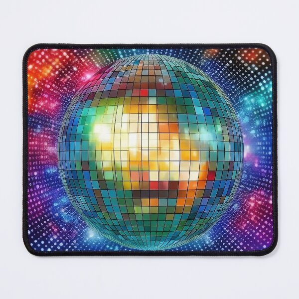 Item preview, Disco, Disco Ball, 80s, retro, vintage, 70s, funny, dance, music, party, band designed and sold by PRYMULLART.