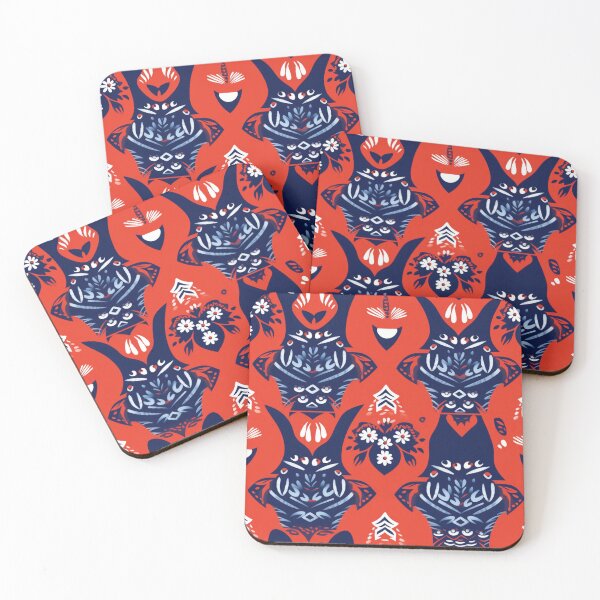 Item preview, Fusion three, Nature - Animal, abstraction in fun colorful patterns designed and sold by SBD-Shop.
