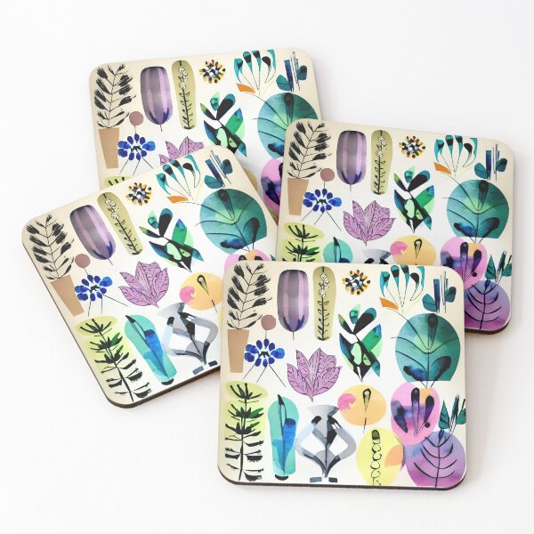 Item preview, watercolor shapes 4 designed and sold by A. Cat.