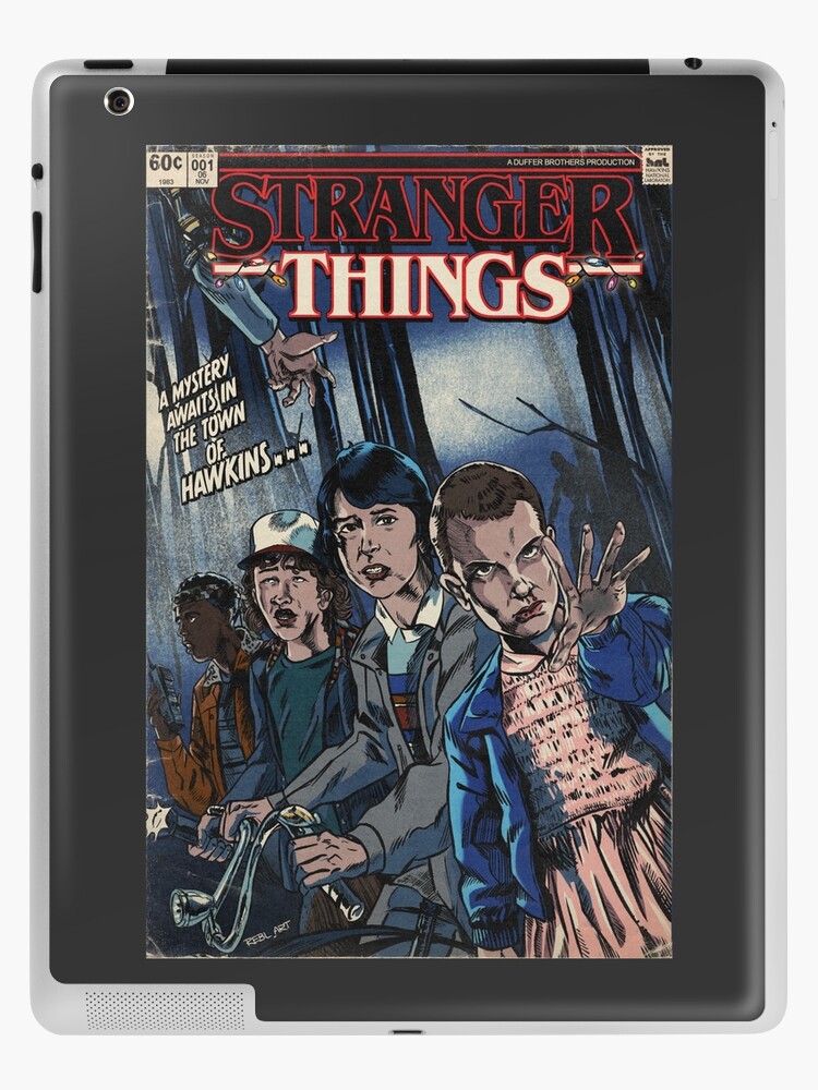 Stranger Things Comic Cover iPad Case & Skin for Sale by rebheadart