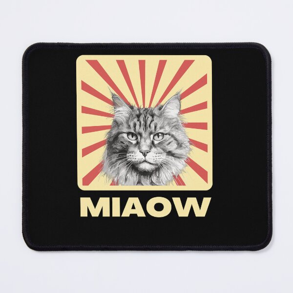 Item preview, Retro miaow cat - funny cat designed and sold by Straya75.