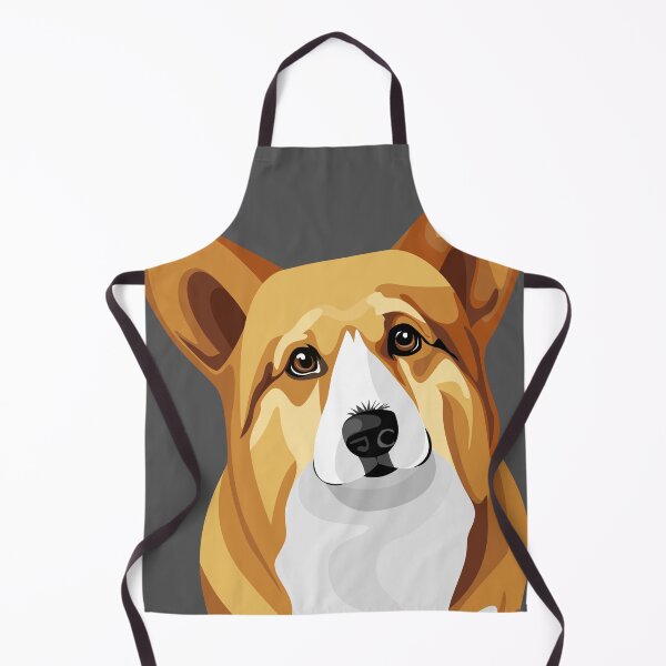 Item preview, Corgi tilted head designed and sold by PenelopeJaneArt.