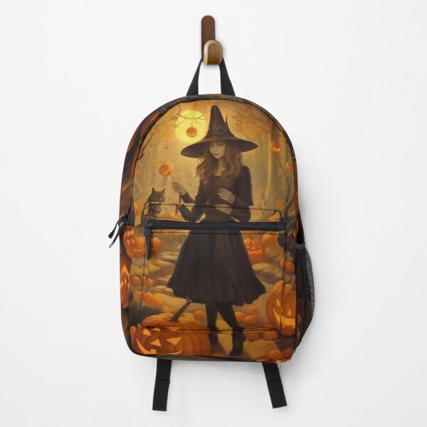 Item preview, Halloween Witch in Forest designed and sold by NevermoreFalls.