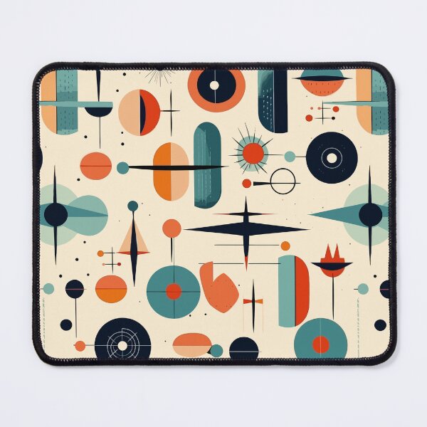Item preview, Mid-Century Modern Atomic Designs - Bold Shapes & Retro Colors designed and sold by KaleidoCreation.