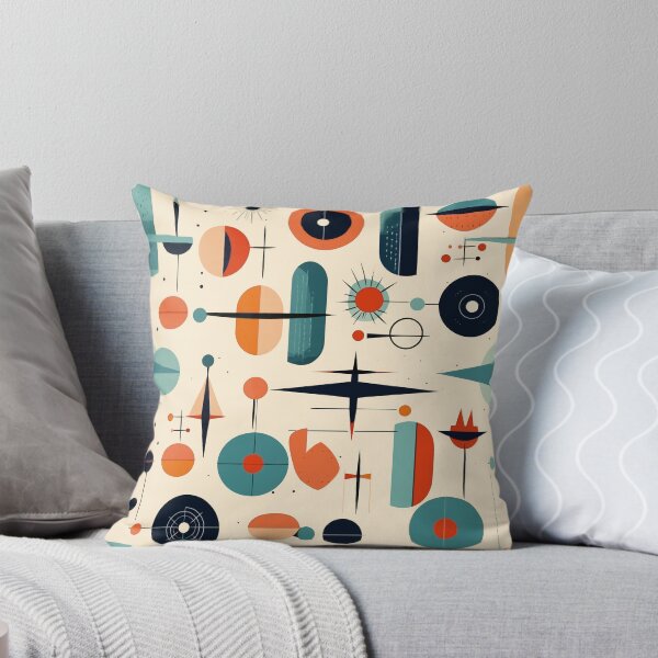 Artikel-Vorschau von Mid-Century Modern Atomic Designs – kräftige Formen und Retro-Farben, designt und verkauft von KaleidoCreation.
