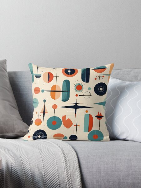 Item preview, Mid-Century Modern Atomic Designs - Bold Shapes & Retro Colors designed and sold by KaleidoCreation.