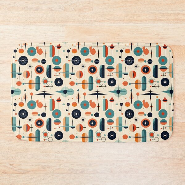 Item preview, Mid-Century Modern Atomic Designs - Bold Shapes & Retro Colors designed and sold by KaleidoCreation.