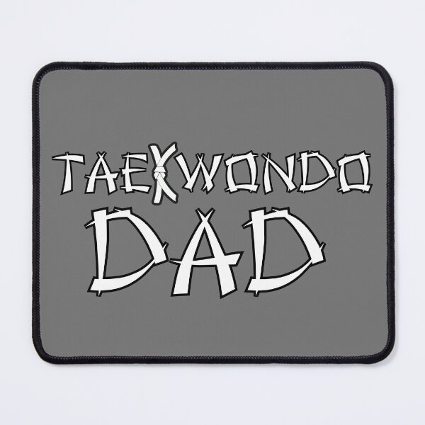 Item preview, Taekwondo Dad White Belt - White Print designed and sold by BadDonkeyDecals.
